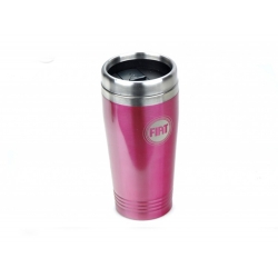 FIAT Coffee Tumbler - Pink w/ FIAT Logo